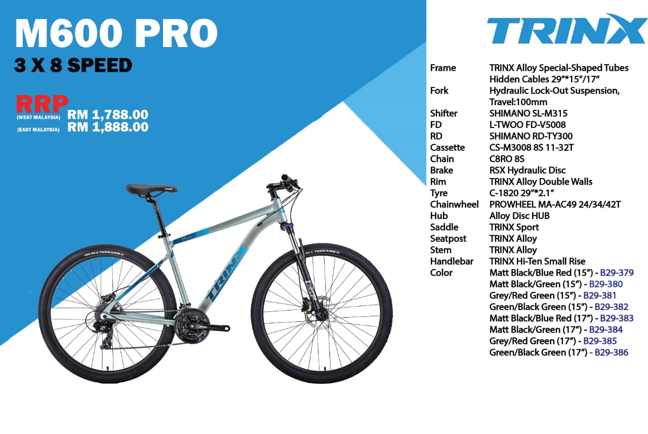 mtb trinx m710 pro