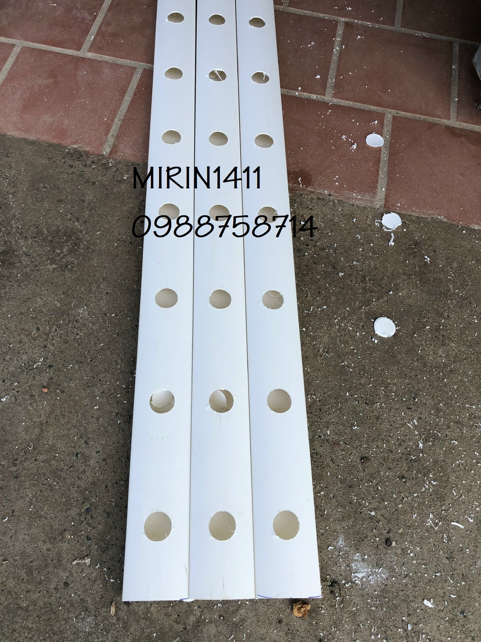 Combo 5 ống trồng rau thủy canh tại nhà/farm chuyên dụng 2m