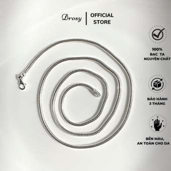 Dây chuyền bạc dạng mềm nặng 3 chỉ 8 -5 chỉ dài 46-55 cm có bảo hành