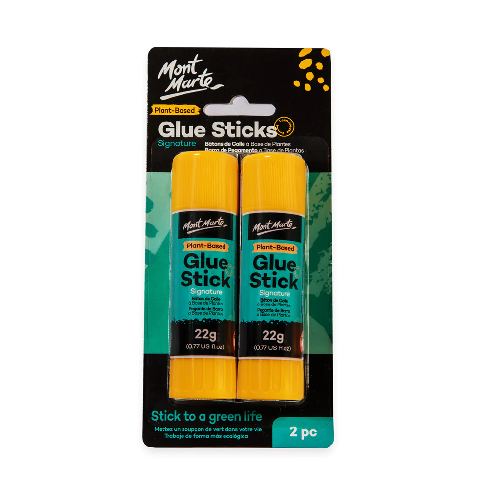 Mont Marte PVA Glue Craft Glue, Fine Tip 250g-3 Pack