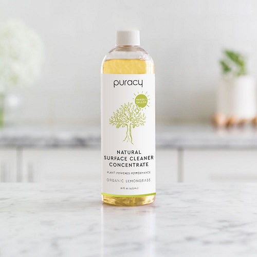 Puracy Multi-Surface Cleaner Organic Lemongrass Streak-Free