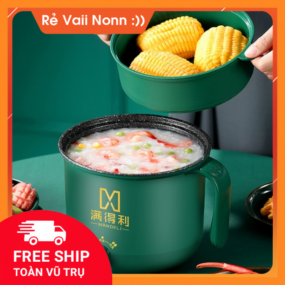 [TẶNG KÈM LỒNG HẤP HOẶC VĨ LUỘC TRỨNG]Ca Lẩu Điện Mini Siêu Tiện Lợi Giá Cực Rẻ Được Chọn Màu Tùy Thích - Nồi Lẩu Điện Mini Đa Năng Có Thể Nấu Mì, Lẩu, Nấu Canh, Luộc Trứng,...