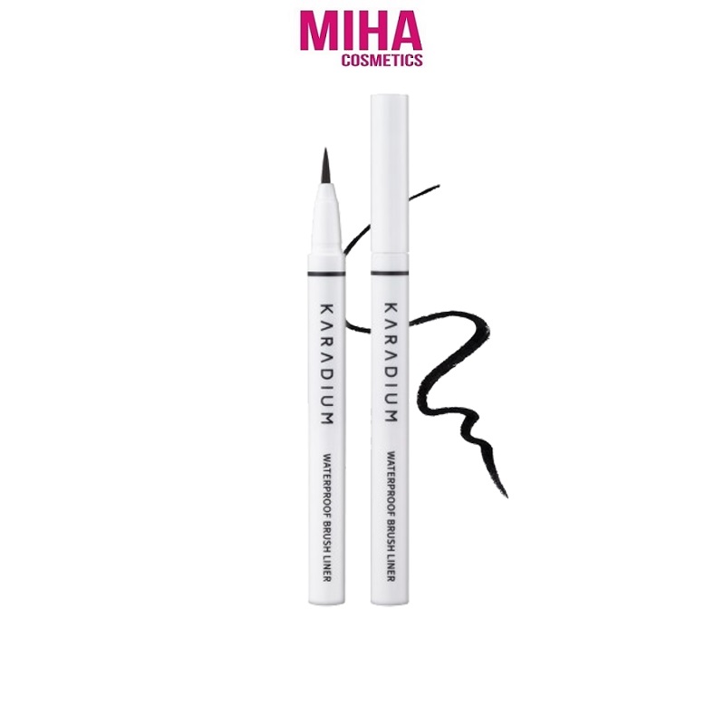 Bút Kẻ Mắt Nước KARADIUM Waterproof Brush Liner Black Hàn Quốc