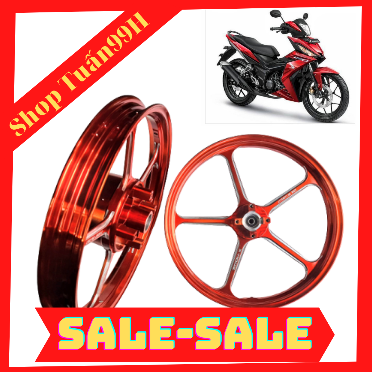 Mâm K9 CNC Xmode dành cho Winner bản nhỏ 1.6