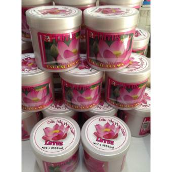 Kem Hấp Dầu Hoa Sen Lotus 1000 ml ( ủ tóc không cần đi salon tóc)