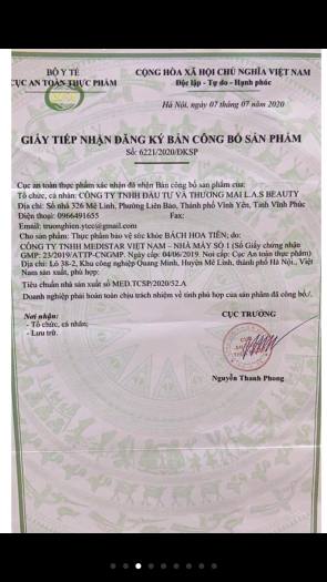 bách hoa tiên Las Beauty cốm uống collagen đẹp da hộp 20 gói