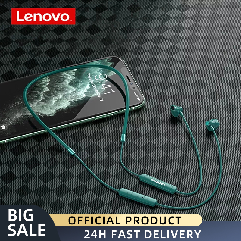  Lenovo SH1 Tai Nghe Không Dây Tai Nghe Bluetooth 5.0 Không Thấm Nước Từ Tai Nghe Tai Nghe Thể Thao Có Micrô 