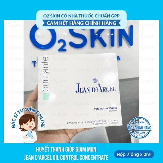HUYẾT THANH GIẢM MỤN 🎁  / BÁC SĨ KHÁC VÀ TƯ VẤN ONLINE 💓 JEAN D'ARCEL OIL CONTROL CONCENTRATE 💞💞💞