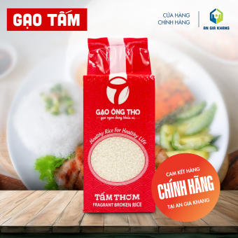 Gạo Tấm Thơm Ông Thọ (ST25) - Mềm Cơm - Túi 1kg - An Gia Khang Food