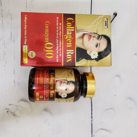 Collagen Rox giúp hạn chế lão hóa da, giúp da sáng mịn 60 viên