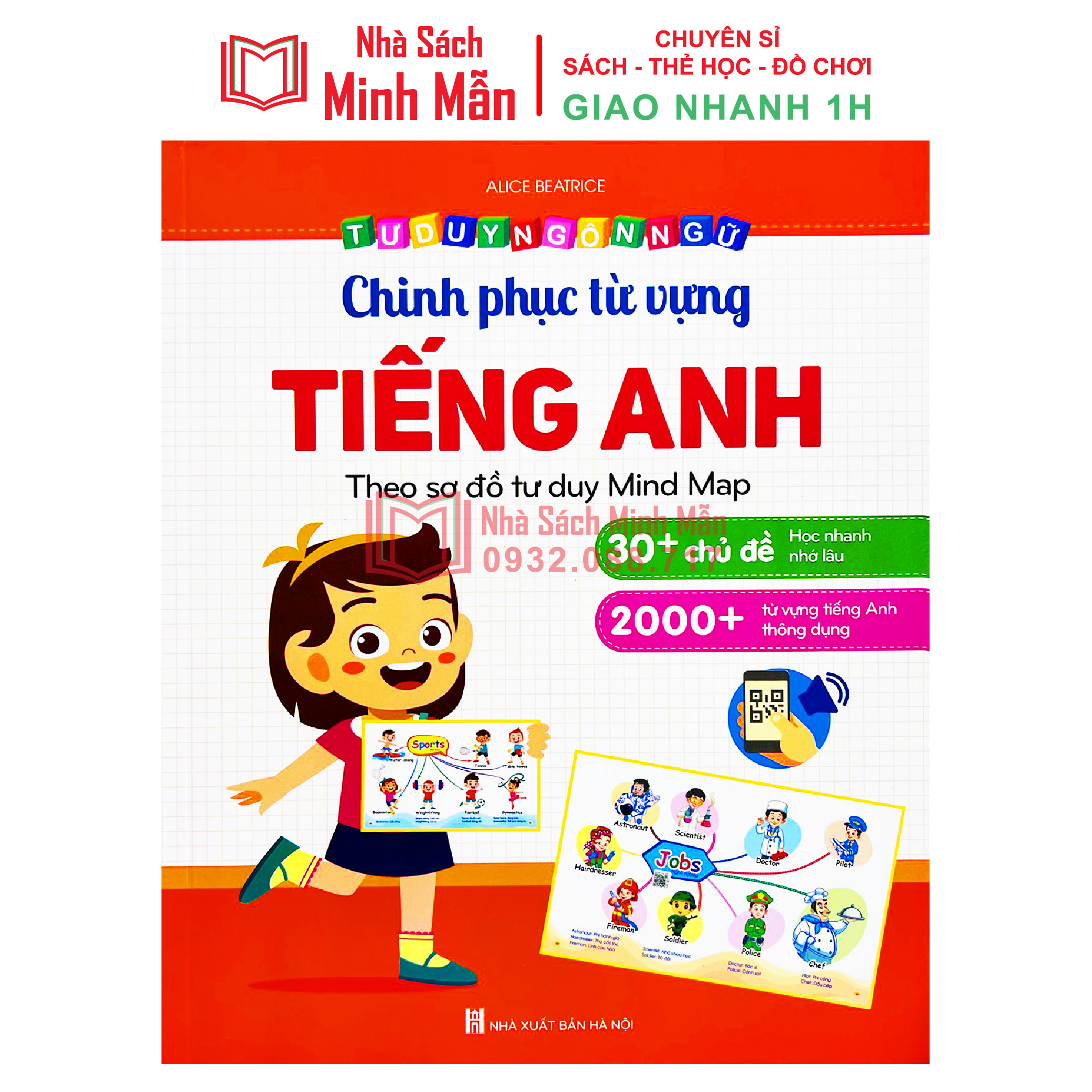 Bé chinh phục từ vựng tiếng anh theo sơ đồ tư duy MindMap