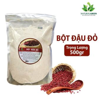 Bột đậu đỏ hạt nhỏ nguyên chất 100% (dùng đắp mặt, tắm trắng....)