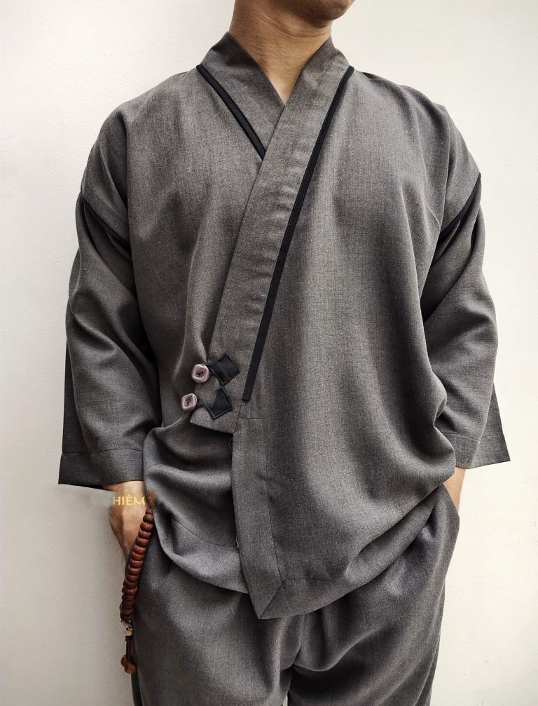 Set đồ lam đi chùa dành cho nam s1
