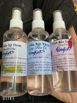 Tinh Dầu Xịt Thơm Quần áo, Xịt Thơm Phòng Hương Comfort 100ml