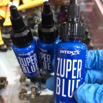 Mực xăm Intenze Zuper Blue 30ml