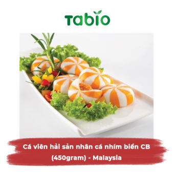 HCM - Cá viên hải sản nhân cá nhím biển CB (500gram) - Malaysia - TABIO