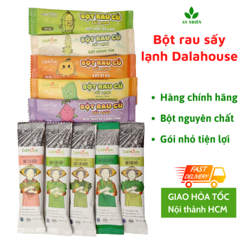 Bột rau củ sấy lạnh Dalahouse gói nhỏ 3gr
