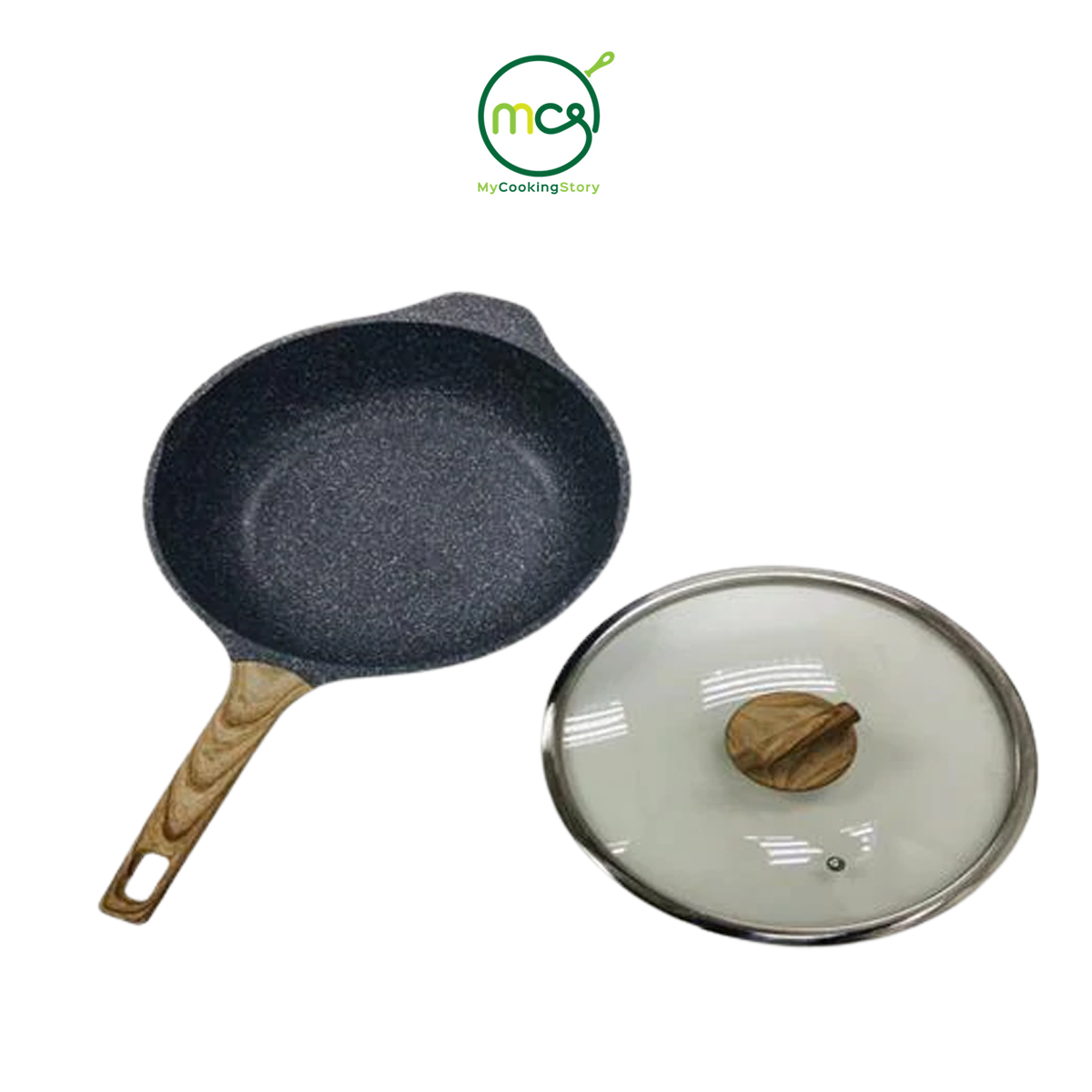 Gambar My Cooking Story   Jio 32cm Wok with Lid