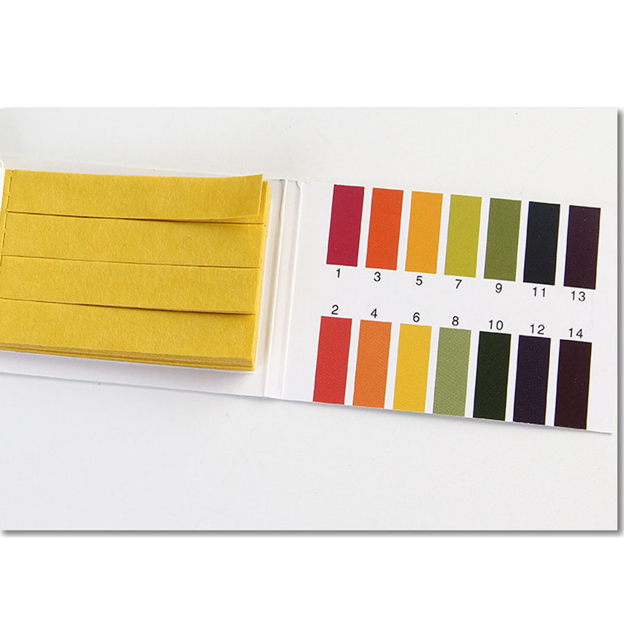 Giấy quì tím dùng đo độ ph của nước , dung dịch - dụng cụ đo độ ph - đo độ ph