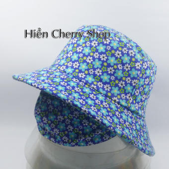 Nón Bo Hoa gắng thêm Khẩu Trang nữ thời trang - Họa Tiết hoa  Chất Vải Cotton
