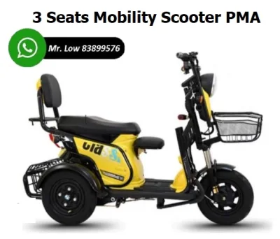 Classic Mobility Scooter PMA 3 Seats (2)