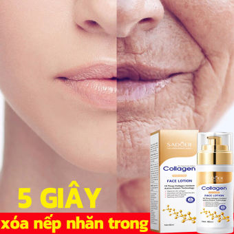 Sữa dưỡng chống nhăn 7 ngày kem xóa nếp nhăn trên mặt Kem dưỡng da chống nhăn collagen Xóa nếp nhăn trán Nếp nhăn mắt mắt Rãnh cười Kem dưỡng ẩm cấp ẩm Tươi mới và không nhờn