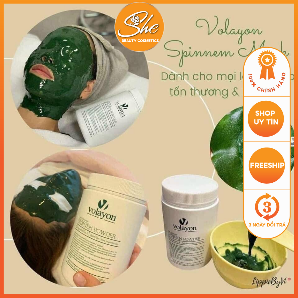Mặt Nạ Tảo Xoắn Volayon Spinnem Powder