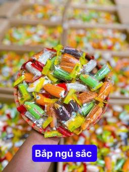 Kẹo bắp dẽo ngũ sắc 500g