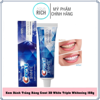 KEM ĐÁNH RĂNG CREST 3D WHITE TRẮNG RĂNG 158G (99g - 147g - 153g - 158g - 170g)