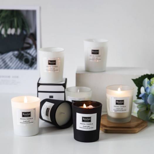 Nến Thơm Thư Giãn Không Khói Cao Cấp Aroma Menahem - Dumi Shop