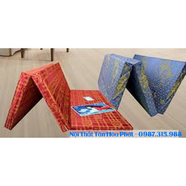 Nệm pe hàn quốc gấp 3 kích thước 1m6x5cm - nội thất tân hòa phát