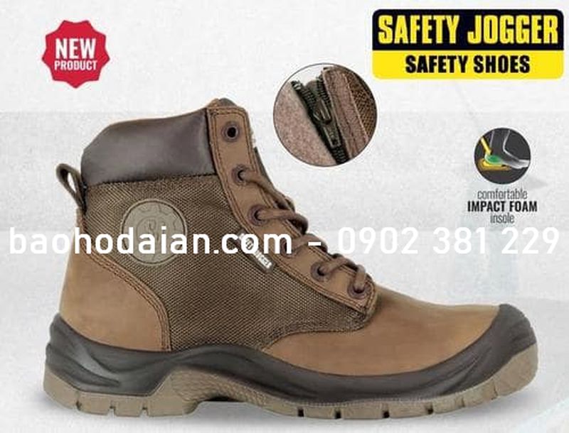 Giày bảo hộ công trình cao cổ Safety Jogger RUSH S3