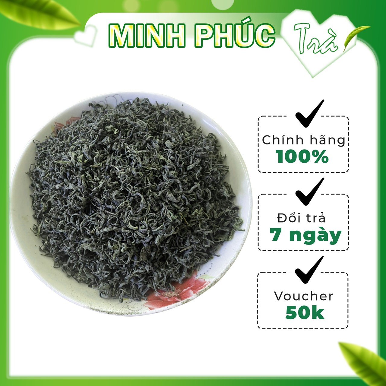 [TRÀ BẮC] 500G Trà Thái Nguyên loại ĐB-Đảm bảo nước xanh ngon