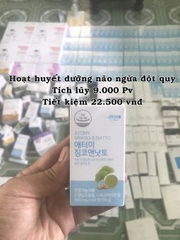Hoạt huyết dưỡng não Atomy - Atomy Ginkgo and Natto