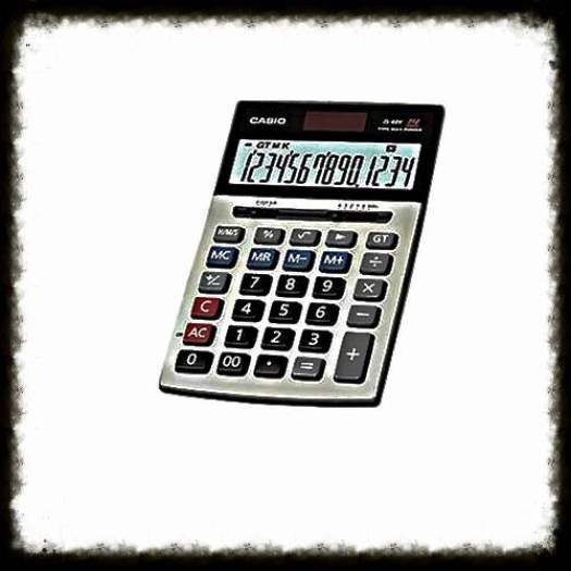 Máy tính casio JS 40V 14 số - Máy tính công sở