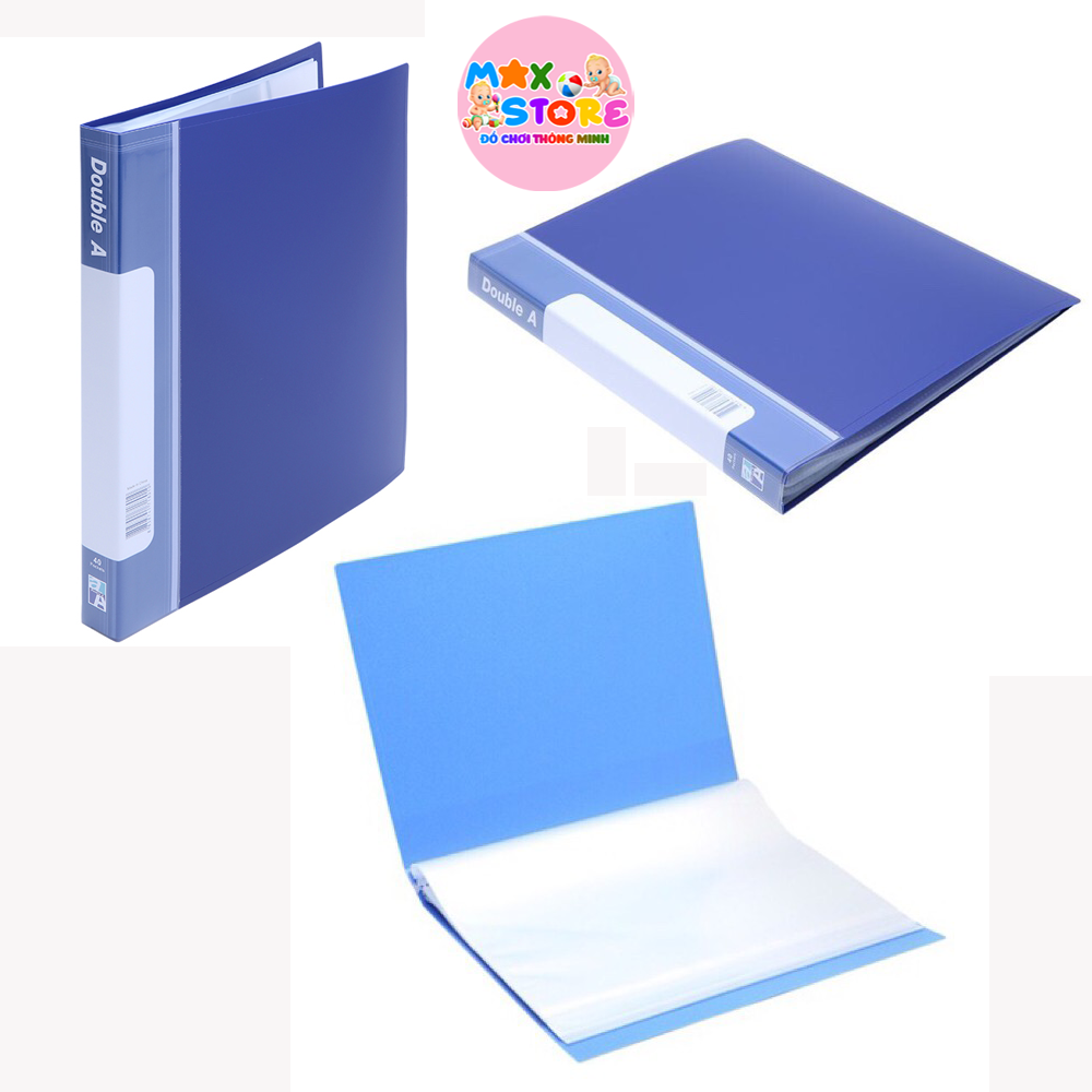 File đựng tài liệu chứng từ a4 20 và 40 lá double a siêu bền