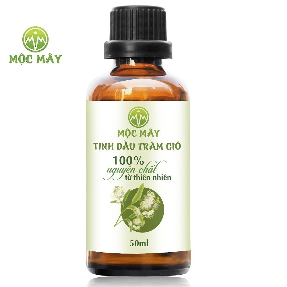 Tinh dầu Tràm Gió ( Tràm Huế) 50ml Mộc Mây - tinh dầu nguyên chất từ thiên nhiên (có kiểm định bộ y tế chất lượng và mùi hương vượt trội)