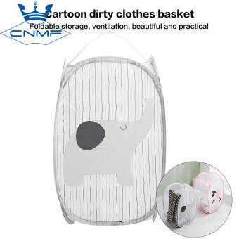 CNMF Giỏ Đựng Đồ Giặt Hoạt Hình Giỏ Đựng Đồ Giặt Gấp Gọn Chống Nước Giỏ Đựng Quần Áo