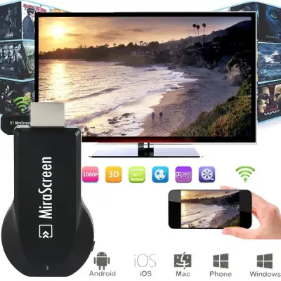 MiraScreen TV Dongle Receiver HDMI Mirroring Like Miracast Anycast Chromecast Television (1)