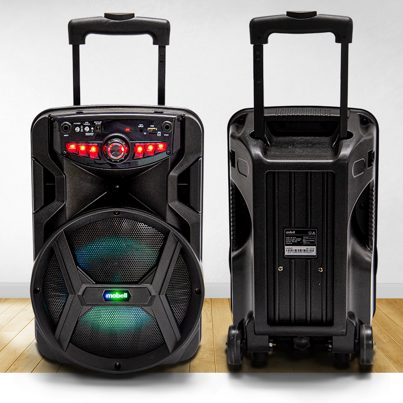 Loa kéo bluetooth karaoke di động bass 2.5 âm thanh chắc ấm tặng kèm 1 micro không dây