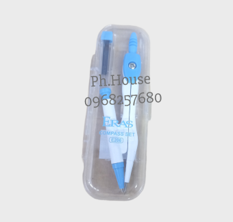 Compa Chì Kim Học Tập, Compa Chì Bấm Cho Học Sinh