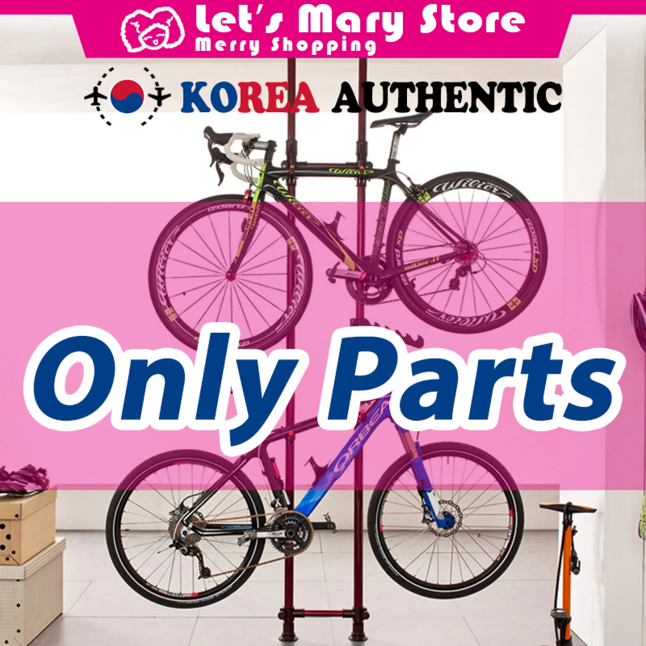 the bicycle rack