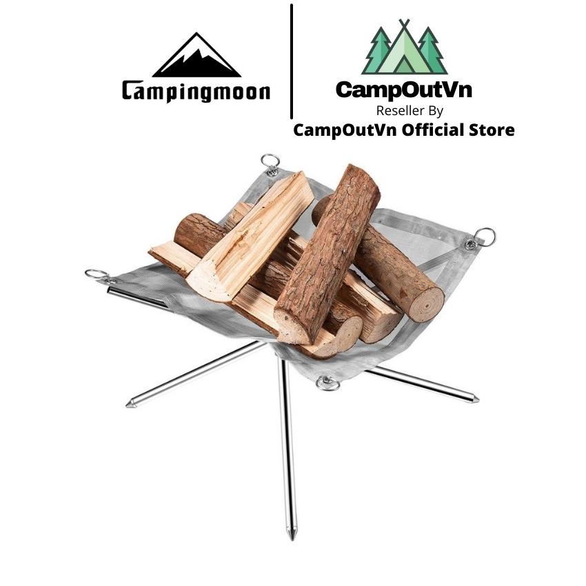Campingmoon đồ cắm trại campingmoon campoutvn giá đốt củi than cắm trại dã ngoại du lịch xếp campout A082