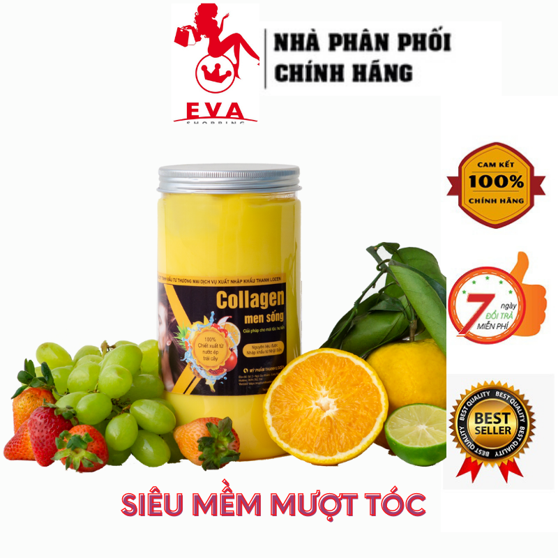 Kem Ủ Xả Hấp Tóc Collagen Men Sống LovePlex Dưỡng Tóc, Phục Hồi Tóc Hư Tổn