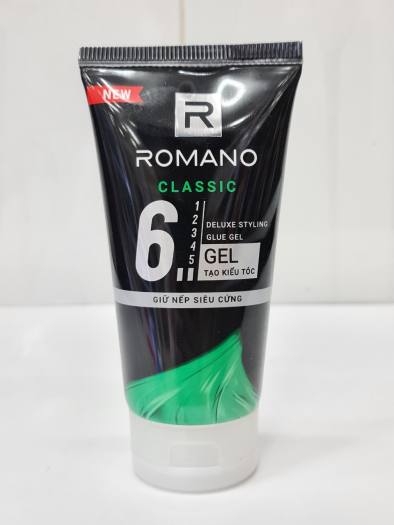 Gel vuốt tóc Romano Classic Siêu cứng 150g- Mẫu mới | myphamvina.com