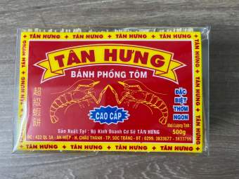 Bánh phồng tôm Tân Hưng 500g đặc sản Vũng Thơm Sóc Trăng