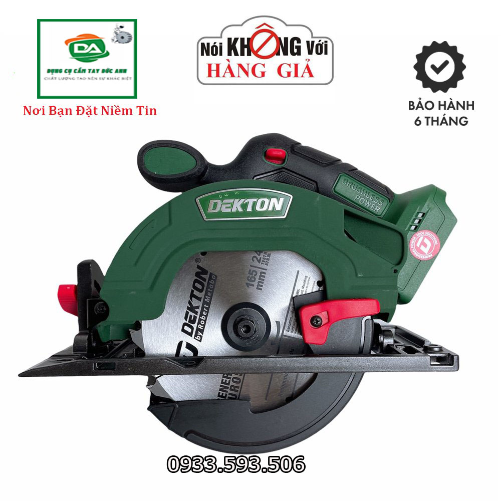Thân Máy cưa đĩa dùng pin Dekton DK-CS2140MKT dùng chung chân pin makita