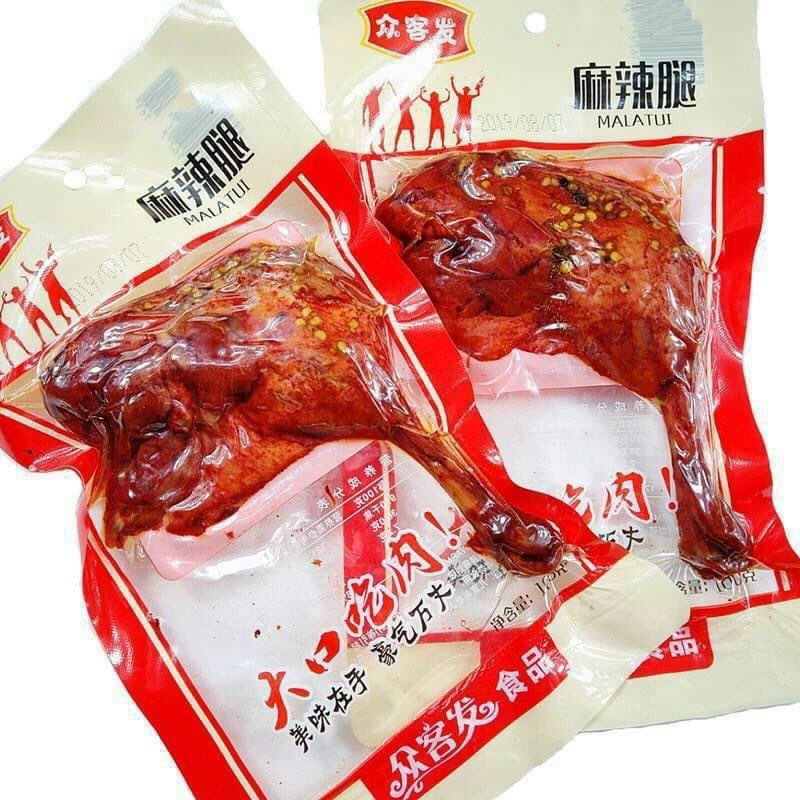 Sẵn ĐÙI GÀ GÓC TƯ NƯỚNG MẬT ONG SIÊU TO Đồ ăn vặt nội địa Trung Quốc