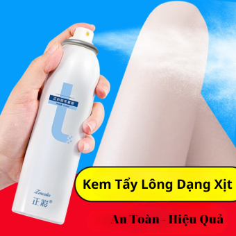 Kem Tẩy Lông Lencolor Dạng Xịt Nano, Xịt Tẩy Lông Vùng Kín, Lông Tay Lông Chân An Toàn Không Đau Rát Tiện Lợi Tại Nhà