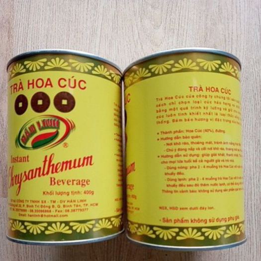 ✙✘❃ Trà Hoa Cúc Hòa Tan Hán Linh 400g